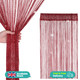 String Curtain Panel - Burgundy